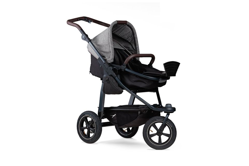 TFK Mono 2 - 2in1 Kombi-Kinderwagen - Luftreifen - Premium Grau - GRATIS XXL-Zubehörpaket - NEU in Fulda