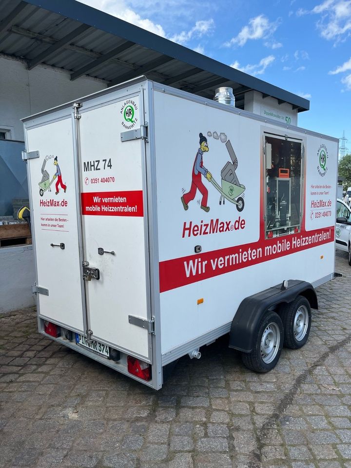 150 kW Heizanhänger Notheizung mobile Heizung Ersatzheizung in Bannewitz