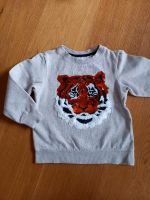 Sweatshirt Tiger H&M Gr. 98 Applikation und Wendepailletten Bayern - Goldbach Vorschau