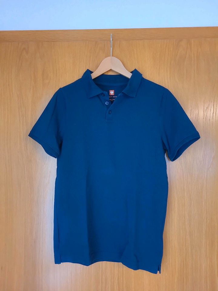 Polo Shirt Engelbert Strauß blau Gr. 158/164 in Gechingen