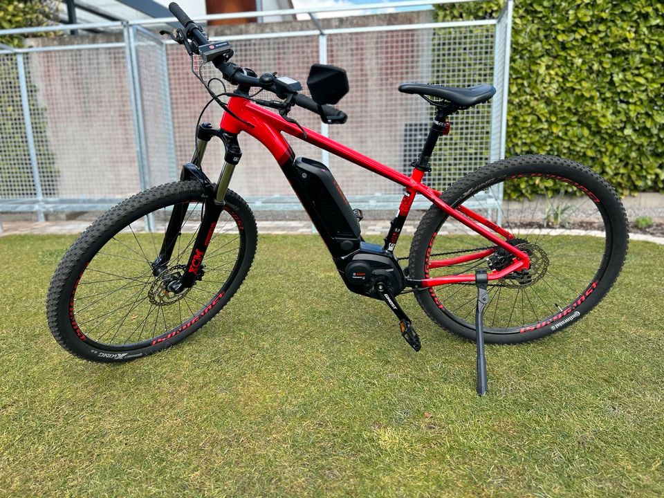 E-Bike Mountainbike GHOST rot in Herxheim bei Landau/Pfalz