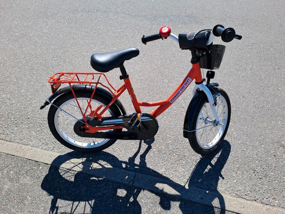 Fahrrad rot Vermont 16 Zoll in Neustrelitz