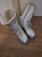 Moonboots, Winterstiefel, silber, Größe 39 Leipzig - Lößnig Vorschau