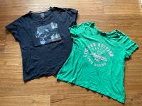 2 t-Shirts blau/grün Gr. 42 von Aniston/S.questo Niedersachsen - Jesteburg Vorschau