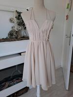 kurzes Kleid/Abendkleid, chic, H&M, G. 36, creme Hessen - Bad Orb Vorschau