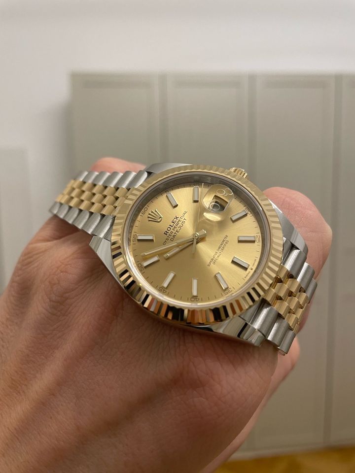 Rolex Datejust 41 Stahl Gold|126333|2020|Fullset KEIN TAUSCH in Berlin