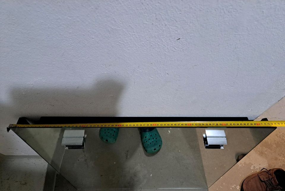 Spiegel 75x75cm, Badezimmerspiegel mit Neonröhre in Herne