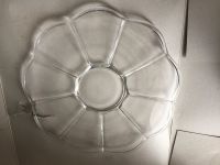 Servierplatte Glas rund 30cm 29 Blütenform Kuchen Platte Torten Saarland - Perl Vorschau