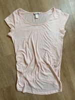 H&M MAMA Umstands-T-Shirt M. Apricot Schwangerschaftspulli Brandenburg - Teltow Vorschau