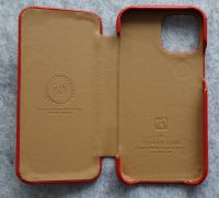 Original ICARER Klapp Case Leder Rot für Apple iPhone 13 mini Baden-Württemberg - Fellbach Vorschau