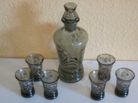 Likörset aus eingefärbtem Glas, Original DDR Sachsen - Delitzsch Vorschau