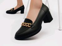 Loafer Schwarz mit goldenen Ketten, Graceland, Gr. 36. Köln - Köln Brück Vorschau