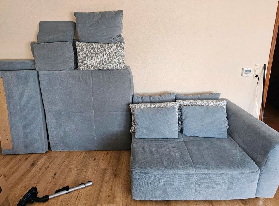 Big sofa hellblau in Ganderkesee
