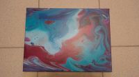 Acryl Pouring Bild 40 x 30cm Antarktis Unikat Nordrhein-Westfalen - Ennigerloh Vorschau