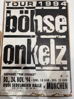 Böhse Onkelz Plakat „Retro“ 24.11.1994 Rudi Sedelmeier Halle Bayern - Schweitenkirchen Vorschau