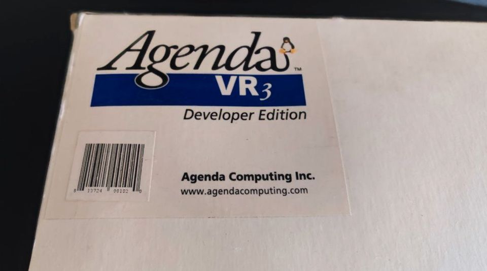 Agenda Vr3 Developer's Edition Orig. verp. MEGA SELTEN! in Obrigheim