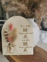 Muttertag Geschenk Mama Handarbeit Holz Gravur Nordrhein-Westfalen - Steinheim Vorschau