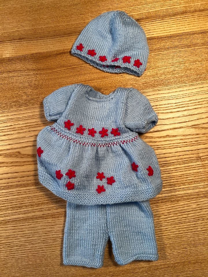 diverse Puppenkleidung Puppensachen Kleid Strick für Baby Born in Bergfelde