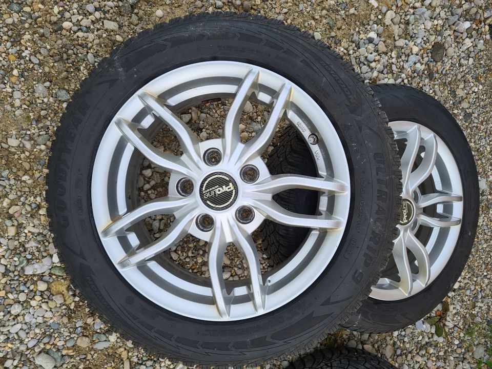 4x 175/65R15 Winterreifen auf Alufelgen für Mini in Schonstett