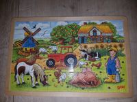 Goki Einlegepuzzle Müllers Farm Mecklenburg-Vorpommern - Wismar Vorschau