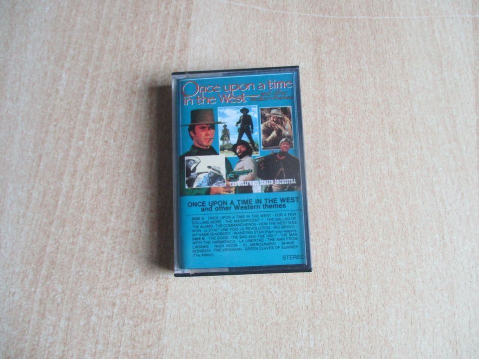 Musik-Kassette Soundtracks Once upon a Time in the West in Immenhausen