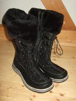 Stiefel Gr.40 Winterstiefel Mädchen Damen schwarz wie neu Sachsen - Königstein / Sächsische Schweiz Vorschau
