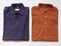 2 Elegante Herren Hemden M/39-40 lila&rost-orange Canda for C&A Niedersachsen - Wahrenholz Vorschau