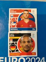 Mehrere Verschiedene Topps EM24 Sticker Spieler Baden-Württemberg - Krauchenwies Vorschau