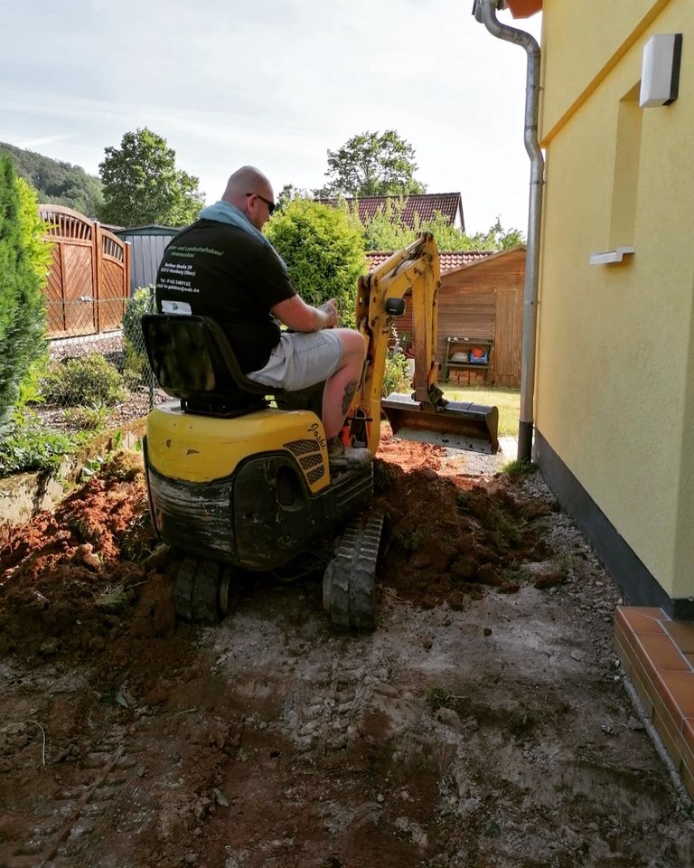 Pflasterarbeiten Terrassenbau Baggerarbeiten etc. in Homberg