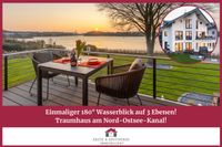 Einmaliger 180° Wasserblick auf 3 Ebenen! Traumhaus am Nord-Ostsee-Kanal! Schleswig-Holstein - Schacht-Audorf Vorschau