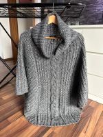 Hallhuber Strick Poncho Grau Oberteil Blogger Style Schleswig-Holstein - Lübeck Vorschau