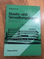 Buch Staats- und Verwaltungskunde von Wilhelm Koch Sachsen-Anhalt - Ingersleben (bei Haldensleben) Vorschau