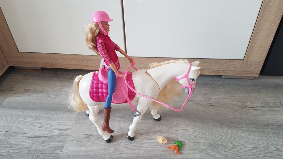 Barbie Traumpferd mit Reiterin von Mattel in Gelsenkirchen