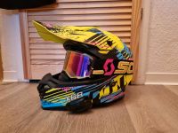 Motorradhelm MTR mit Brille Scott Sachsen - Zwenkau Vorschau