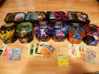Pokemon Tin Boxen, je 50 Karten , 6 Glitzer,1 Pikachu - 14,00 € Essen - Essen-West Vorschau