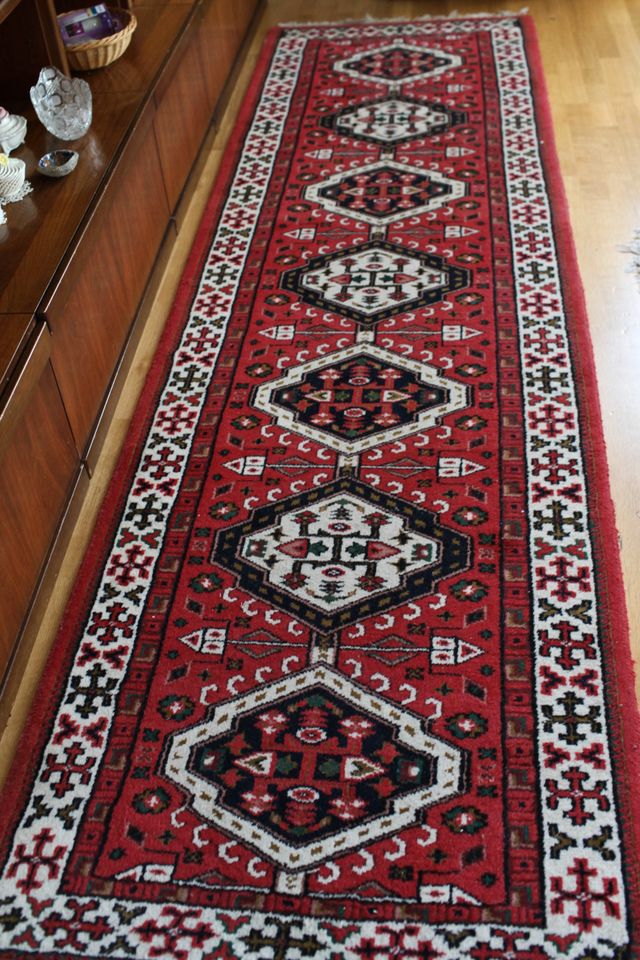 Teppich, Läufer, gut erhalten Vintage 310x85 cm in Wedemark