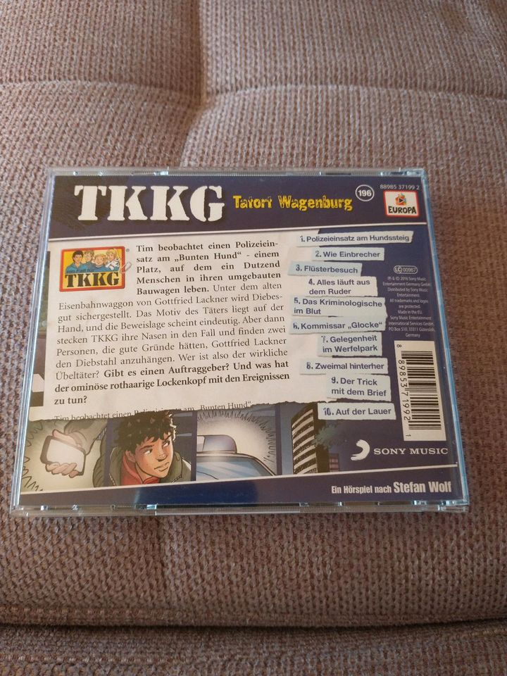 TKKG  Tatort Wagenburg CD in Schifferstadt