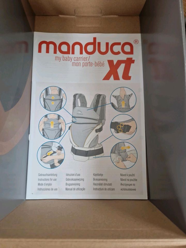 Manduca XT - Babytrage - Grau - fast wie neu in Sundern (Sauerland)