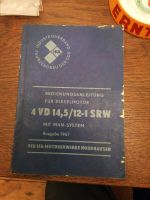Handbuch IFA 1967 4 VD 14,5/12-1SRW Oldtimer DDR Wiesengrund - Trebendorf Vorschau