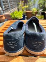 NEU: Slipper Dunkelblau Wildleder mit Kordeln Aachen - Aachen-Mitte Vorschau