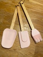 Backhelfer SET Silikon Türkis Rosa Pinsel Backen Holz Backspatel Nordrhein-Westfalen - Recklinghausen Vorschau