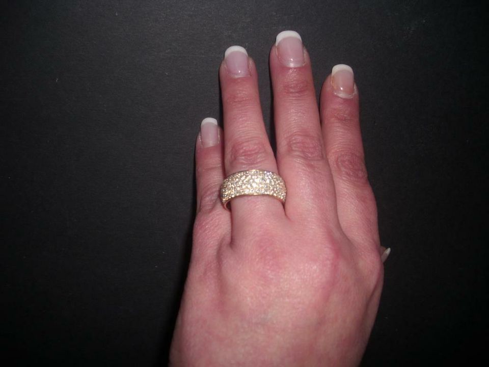 Brillant Ring 750 Gelbgold 4,12 ct VVS Memory-Ring 108 Brillanten in Geilenkirchen