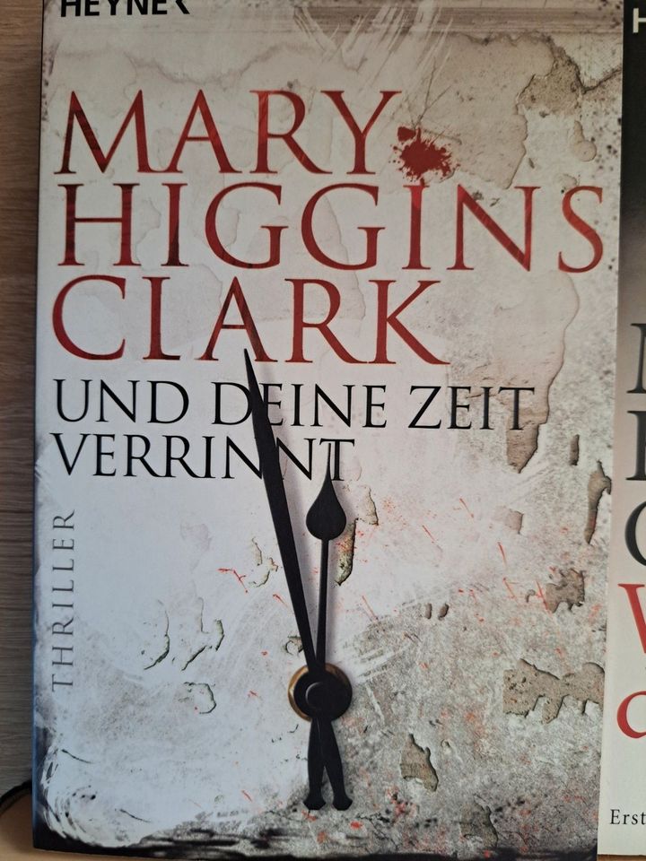 HigginsClark Mary Flügel Engel Ruhm Triller Krimis Romane Mord ab in Markt Indersdorf