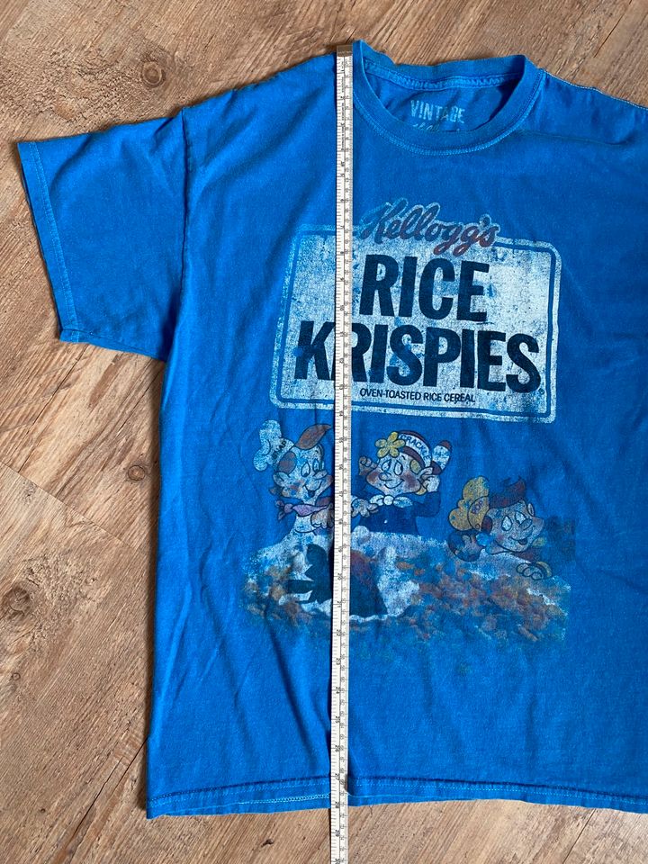 Kellogs Kellog’s Rice Krispies T Shirt real Vintage USA Bandshirt in Oberhausen