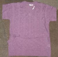 Damen Pullover Kurzarm Pullover lila mit Gürtel Gr.42 Kr. Passau - Passau Vorschau