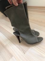 Leder Stiefeletten, High Heels gr. 37 Bayern - Dittelbrunn Vorschau