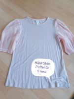 H&M Shirt Puffel gr s neu lachs Düsseldorf - Pempelfort Vorschau