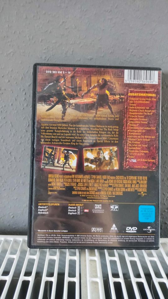 Film "The Scorpion King" DVD in Buseck