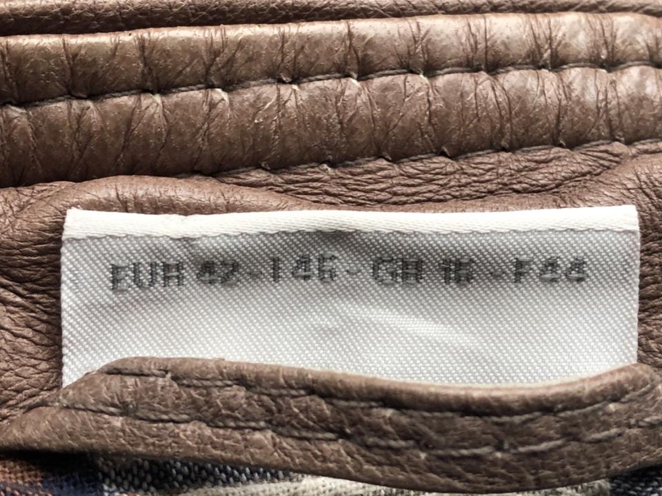 Street One Damen Lederjacke Gr. 42 Braun Cognac, Schafsleder in Naumburg 