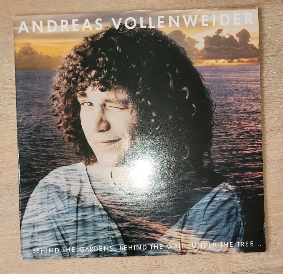 3 LPs Vinyl Andreas Vollenweider White Winds Behind the gardens in Ahrensburg